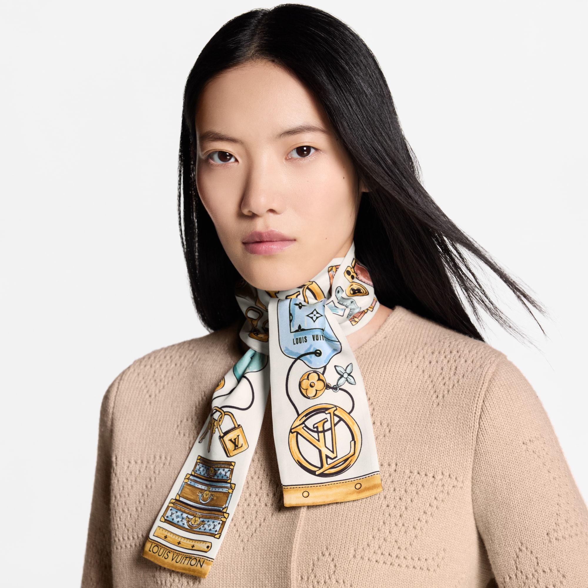 ウィメンズ シルクスカーフ&バンドー - バンドー｜ルイ・ヴィトン 公式